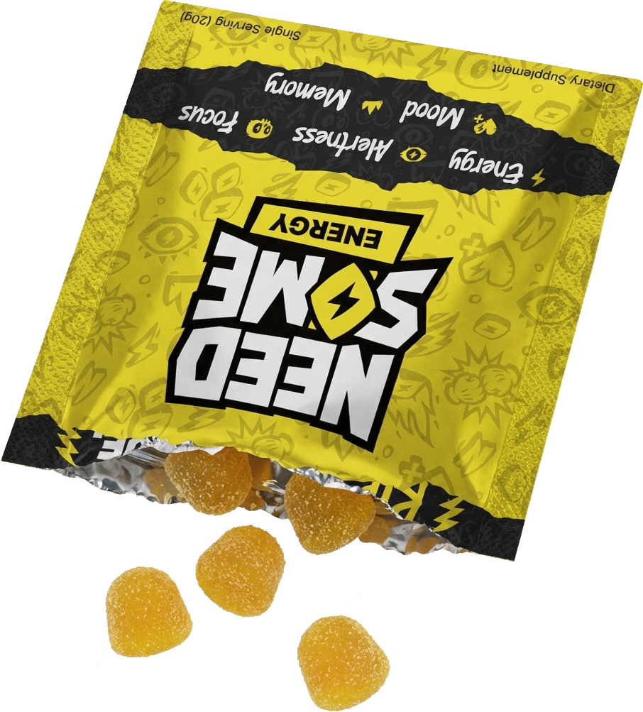 NEEDSOME Energy Paraxanthine Gummies
